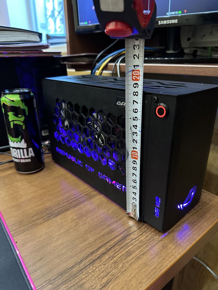 Игровой компьютер в mini itx корпусе Ryzen 7 + RTX 5060