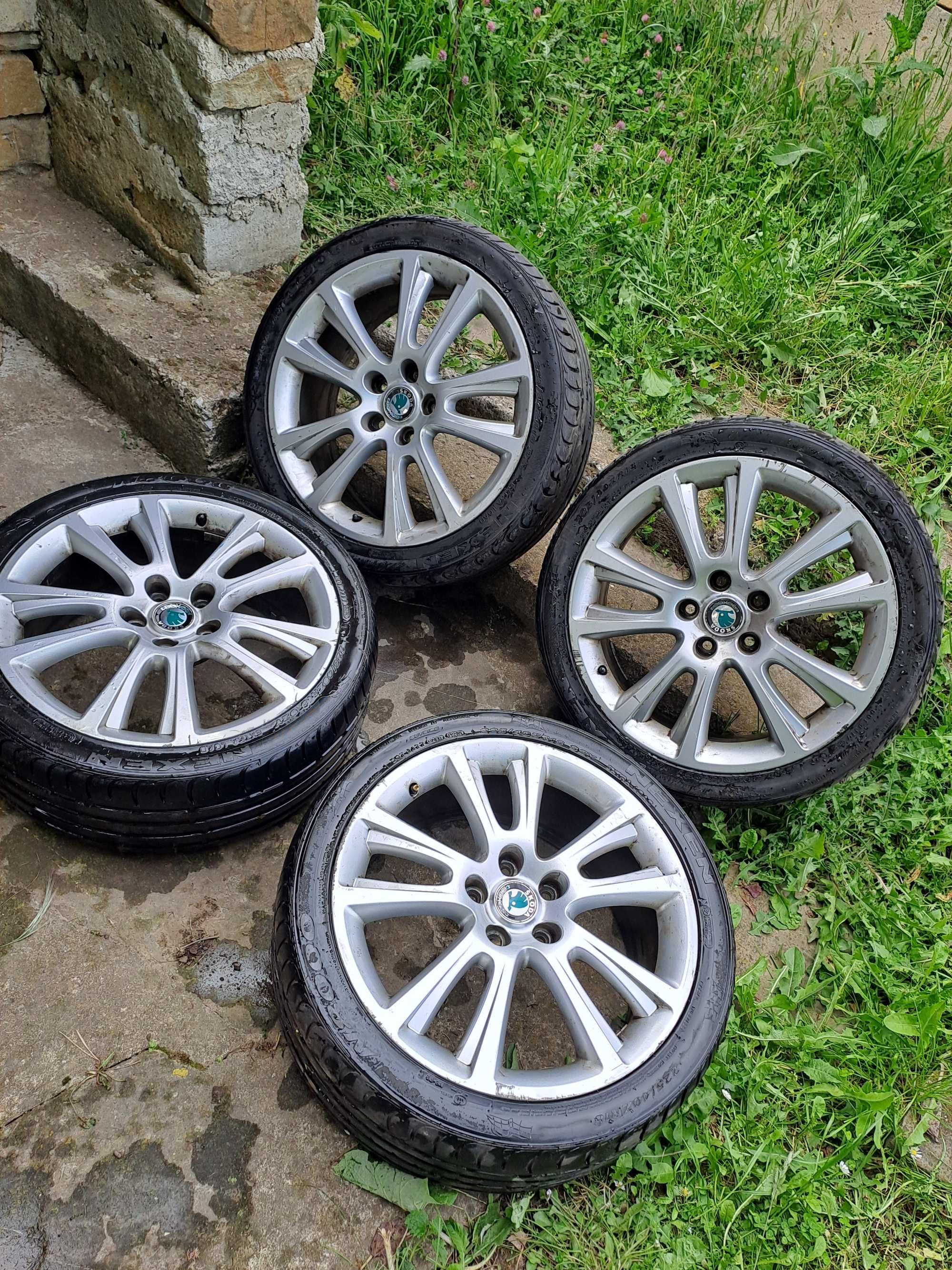 Оргинални джанти за Skoda  RS Модел ,18 цола 5Х112 , 7.5ж , ЕТ 51.