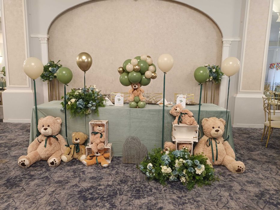 Aranjamente botez/cristelnita Arcada baloane Photocorner Decor baloane