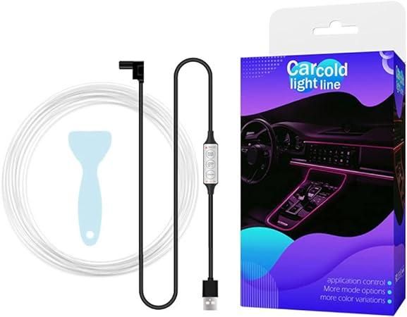 Интериорна LED RGB светлина 5м. Комплект осветление с USB контролер за