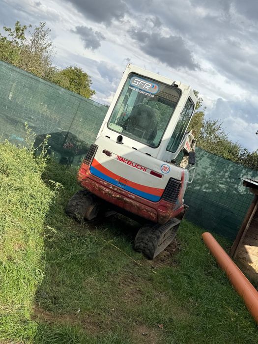 Vamd miniexcavator takeuchi sau schimb cu miniincarcator