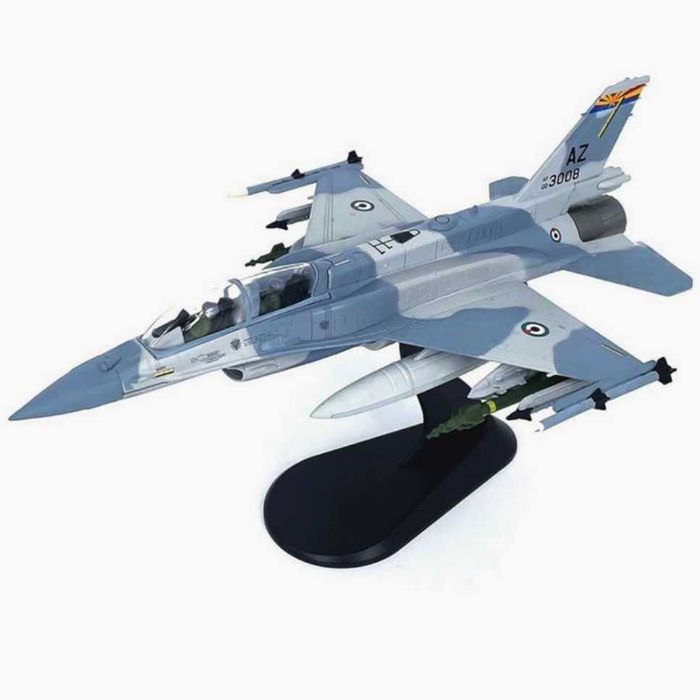Macheta avion metalica Lockheed Martin F-16F Block 60+ scara 1:72 20cm