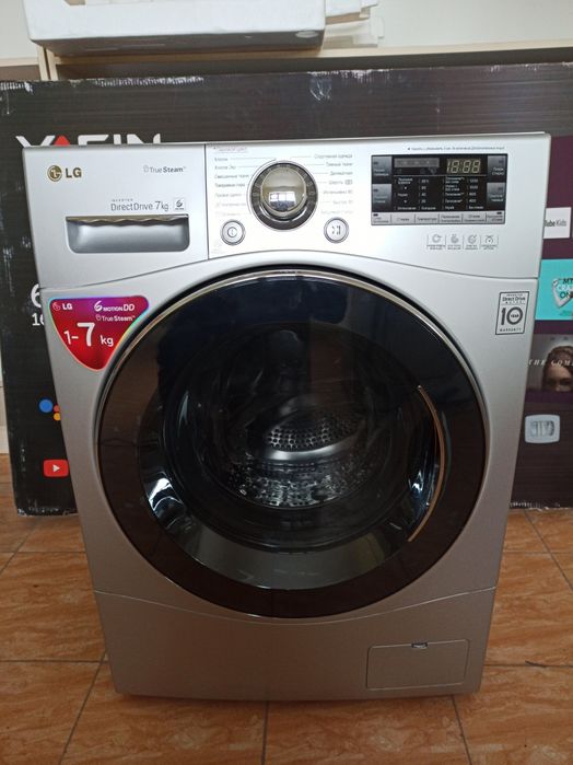 Стиралка LG серии DirectDrive Стиралный inverter Steam Стиралная LG