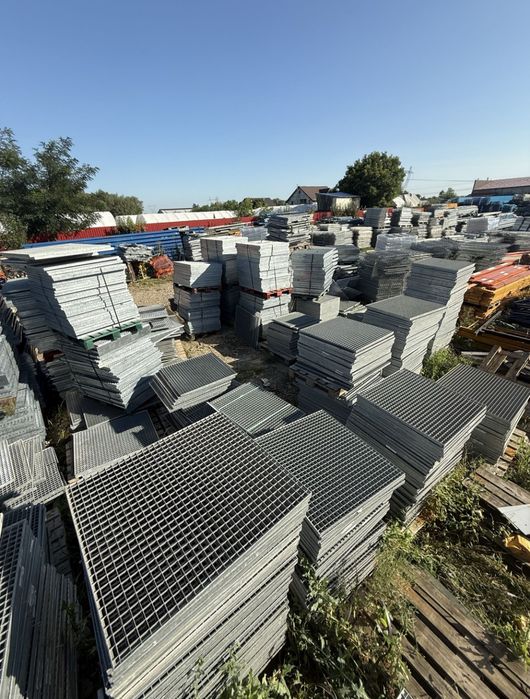 Grătare zincate galvanizate