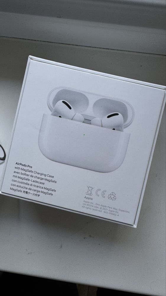 Airpods Pro новые, оригинальные, не использовались.