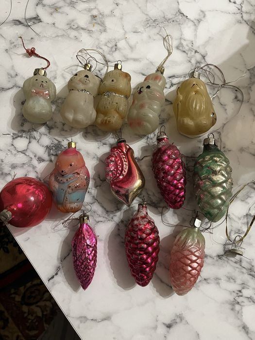 игрушки елочные ссср