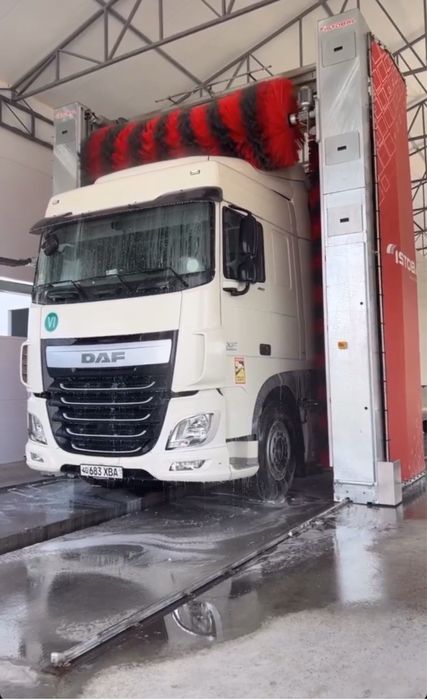 Портальная автомойка для грузовых и автобусов