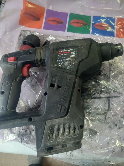 Акумулаторен перфоратор wurth за части