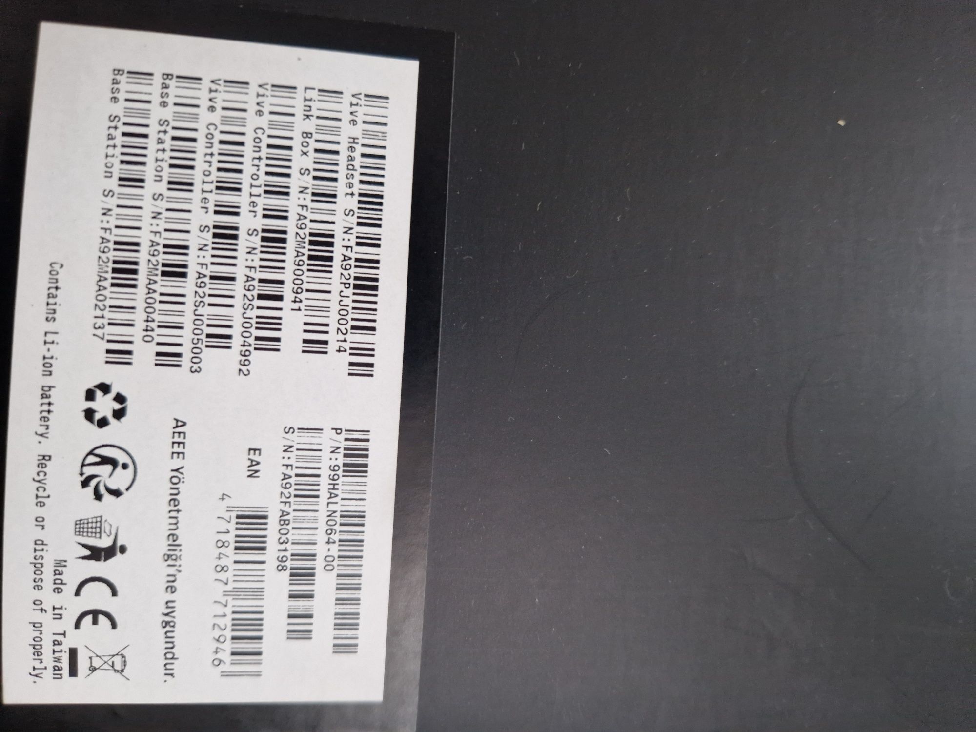 VR Steam, Vive htc
