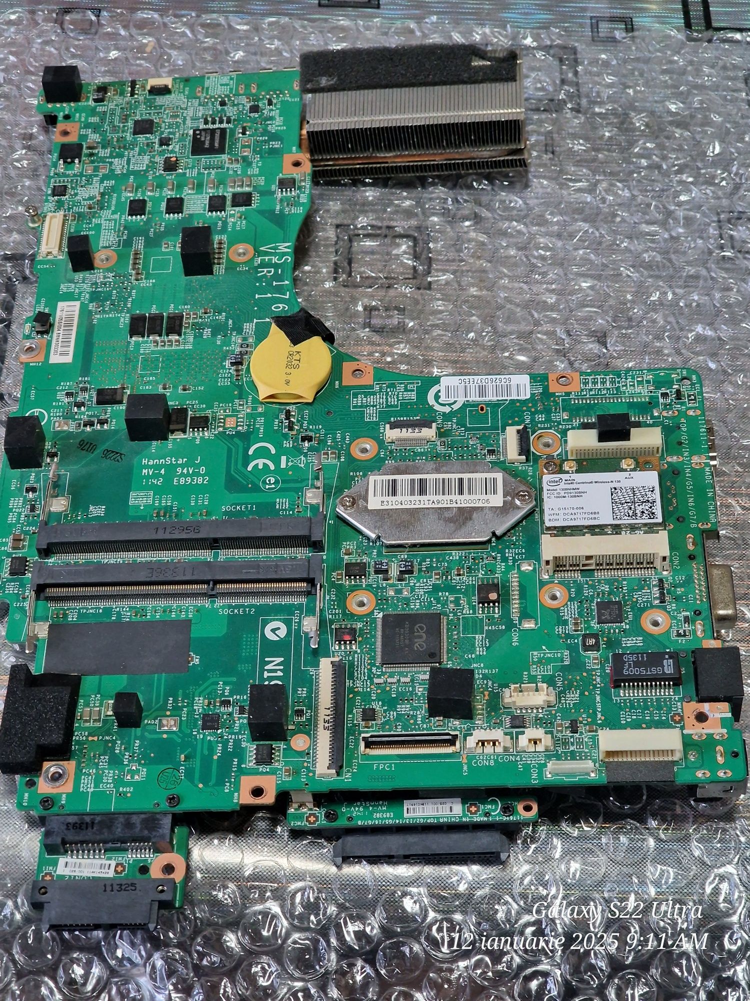 Placa de baza laptop msi