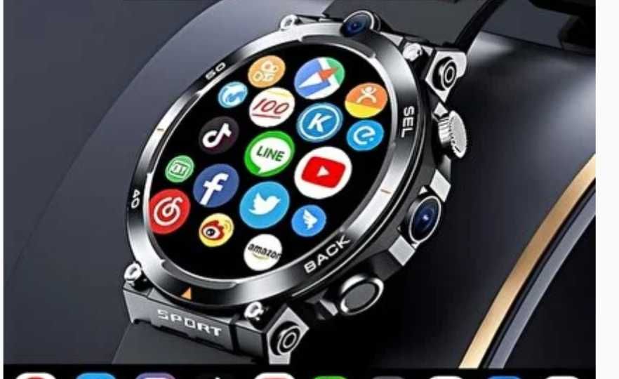 Ceas Smartwatch cu WhatsApp și camera foto