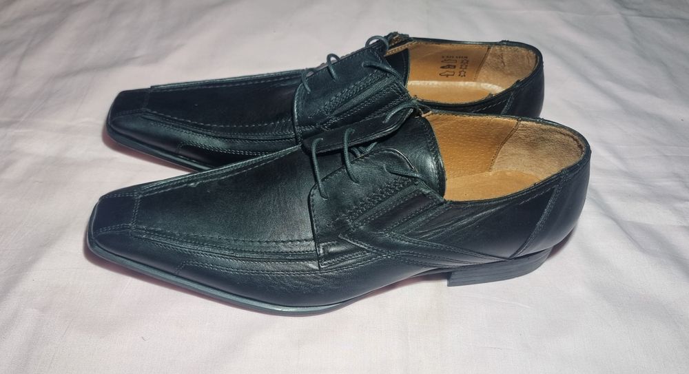 Pantofi de bằrbati Borelli din piele naturala,noi