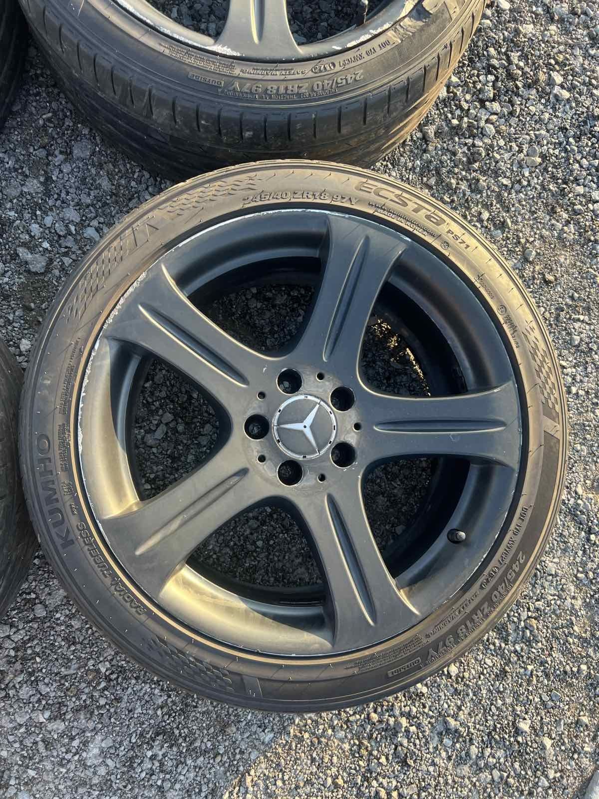 Оритинални джанти Мерцедес 5/112 Mercedes CLS 5x112

Употребявани, Шум