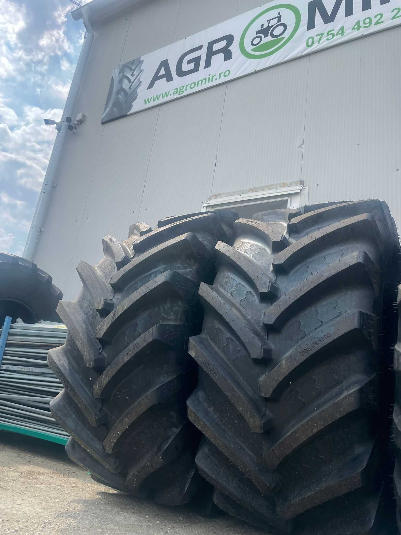 OCAZIE 800/65r32 anvelope combina noi cu TVA cauciucuri bkt agrimax