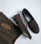 Tod's кафяви лоуфъри обувки 39.5