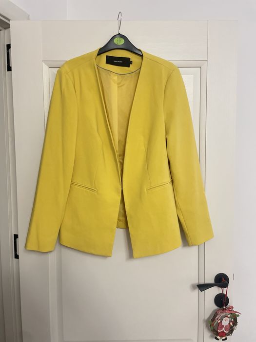 Sacou galben mustar Vero Moda