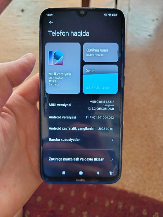 Redmi Note 8 | 4/64