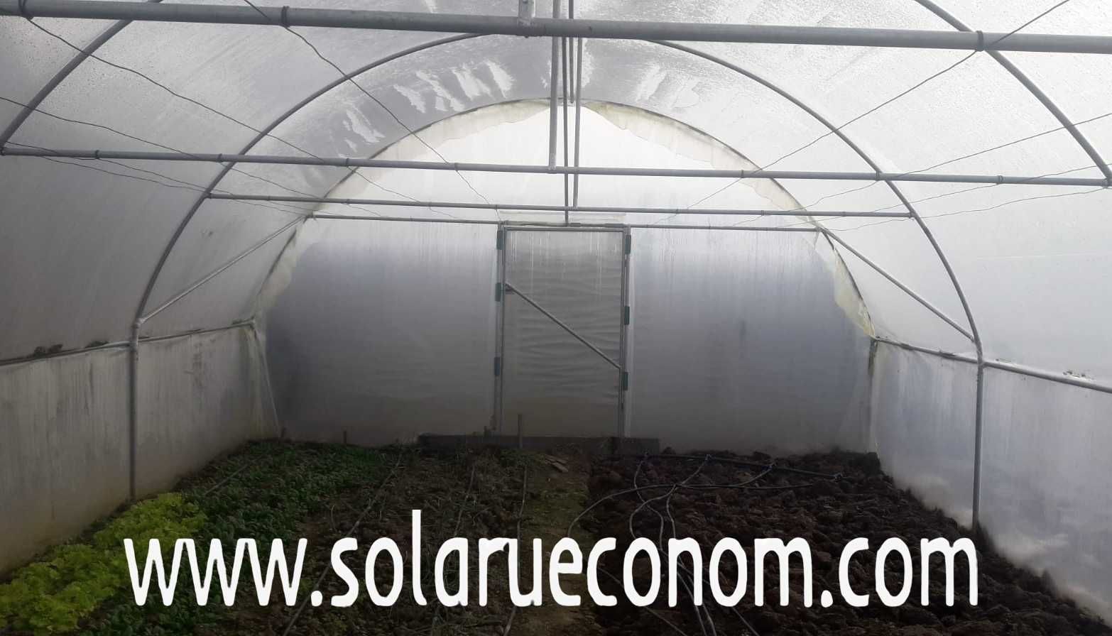 Solarii (sere) de gradina de la 12 mp la +120 mp - transport GRATUIT