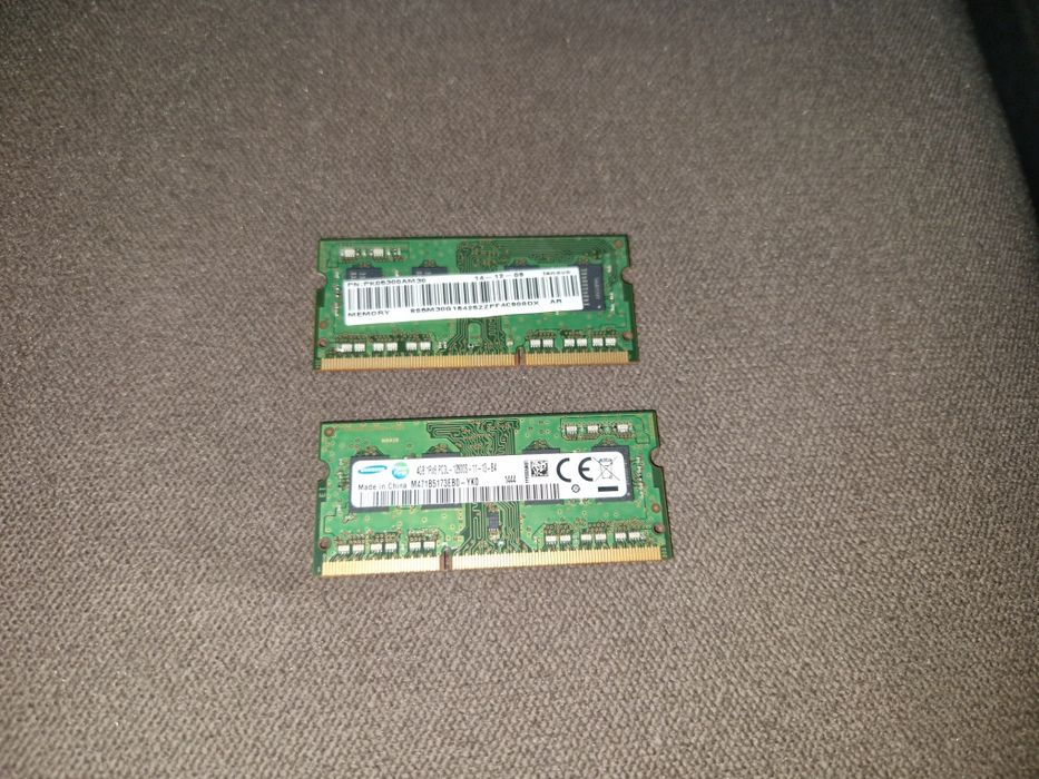 So-dimm ddr3  8gb   2шт по 4гб