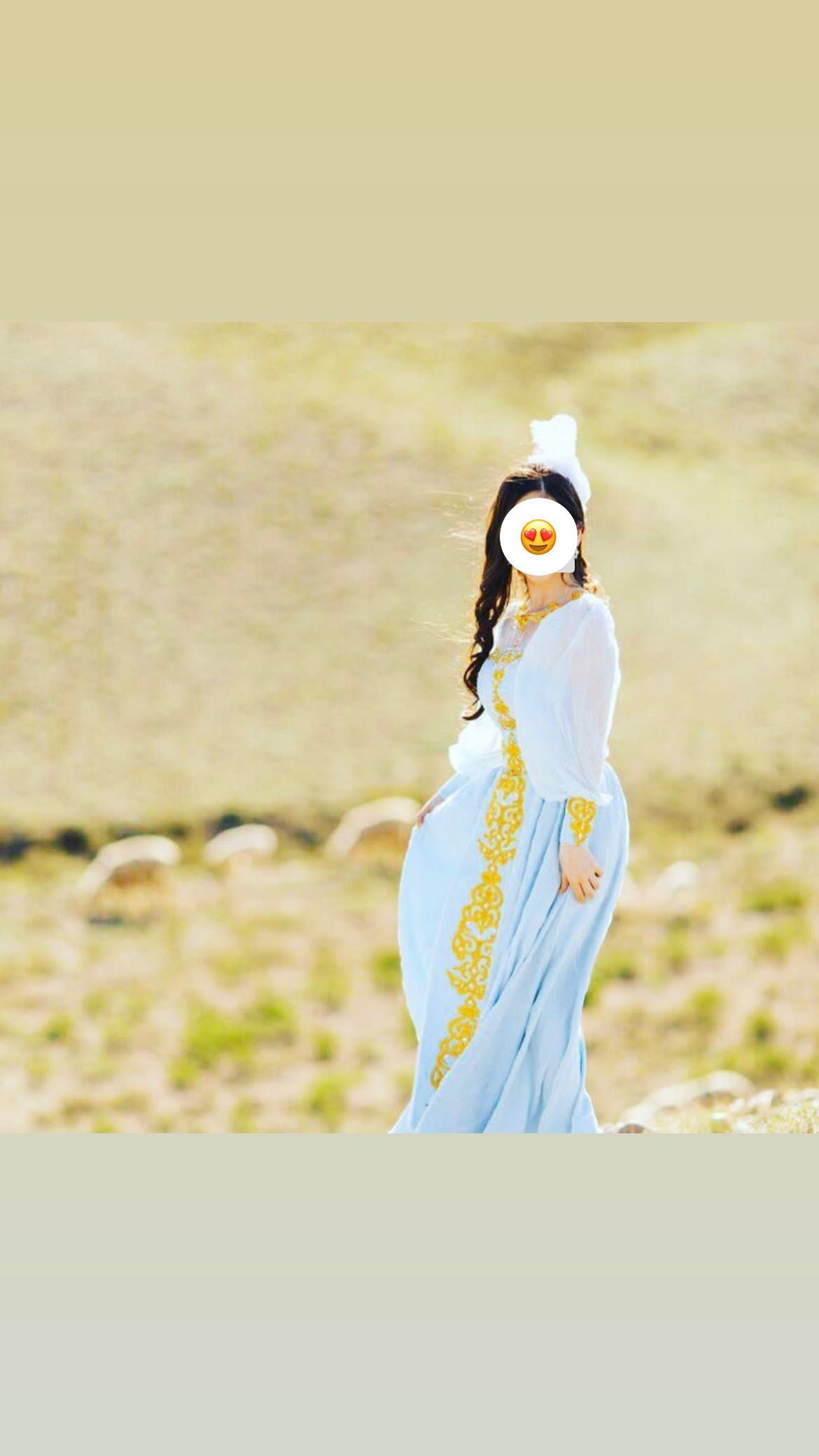 Казахское национальное платья