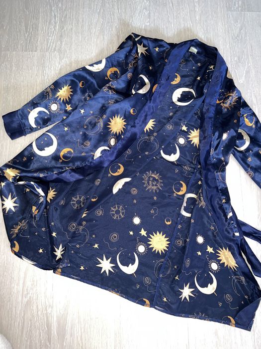 Halat luna și stele satin