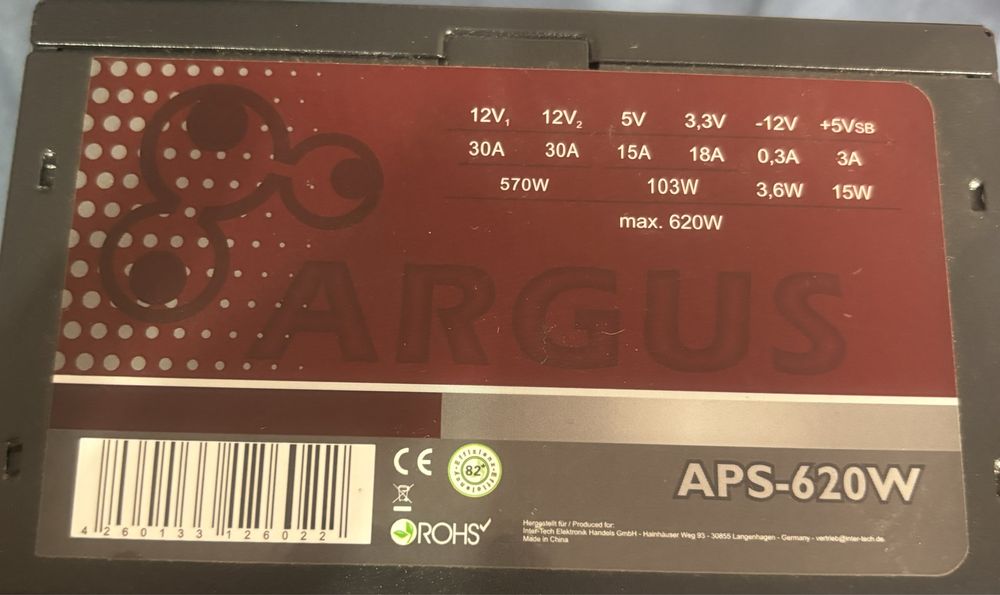 Vand sursa de 620w ARGUS