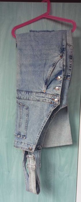 НОВ! 50лв. Дънков Гащеризон с Презрамки (EUR:46/US: L)