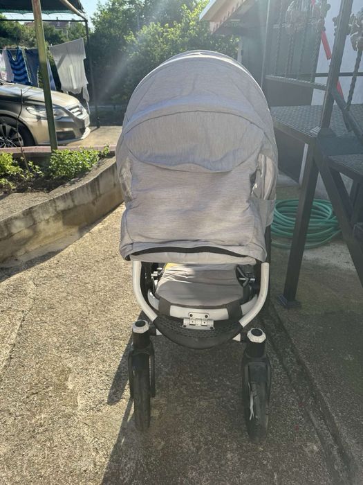 Бебешка количка 3в1 и детско столче за хранене