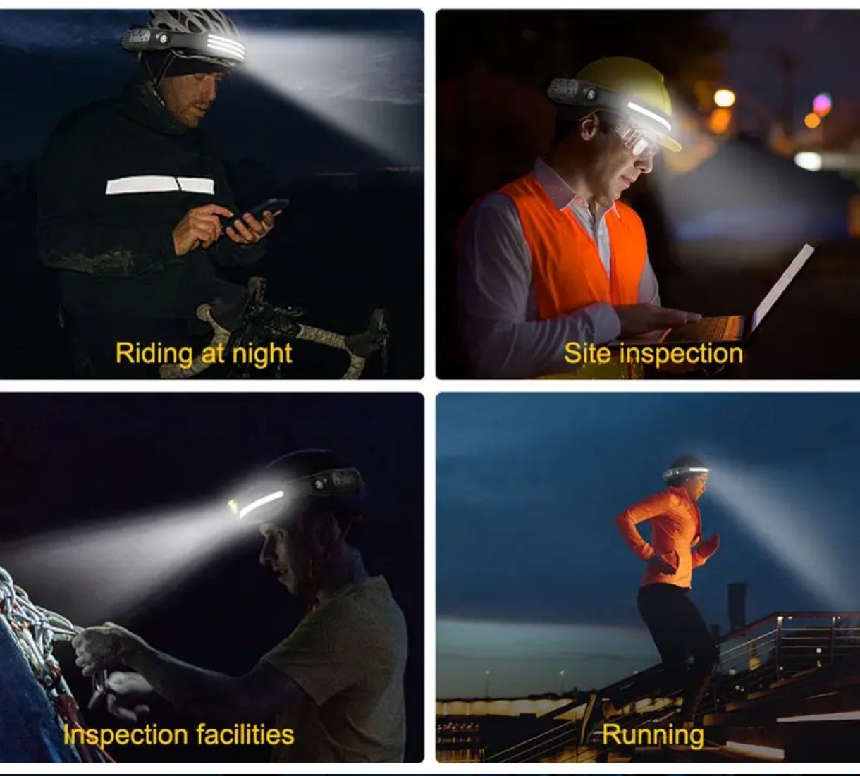 Налобный фонарь LED