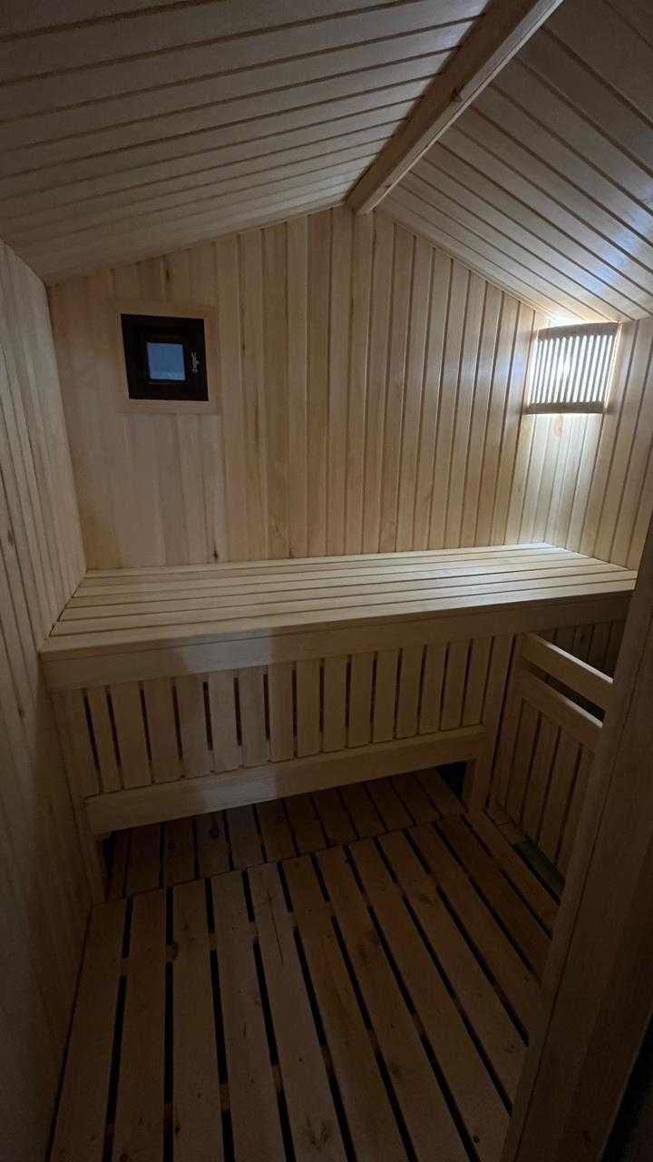 Мобильная баня из мини бруса Караганда