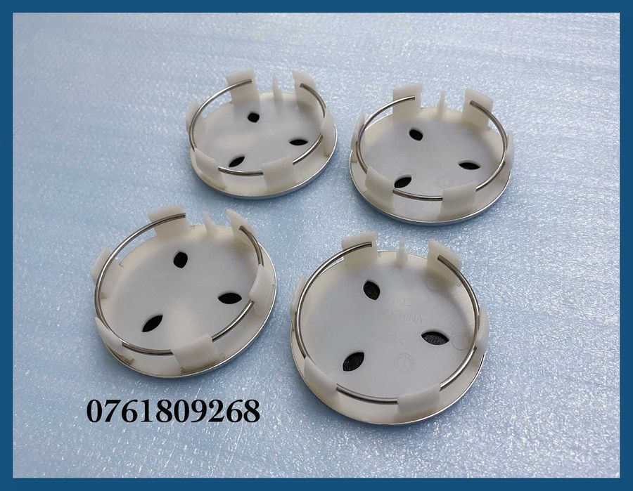Set 4 capace gri 60mm jante aliaj Peugeot