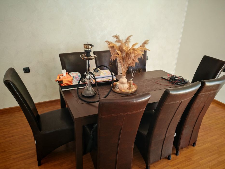 Masă living 8+4 Ikea