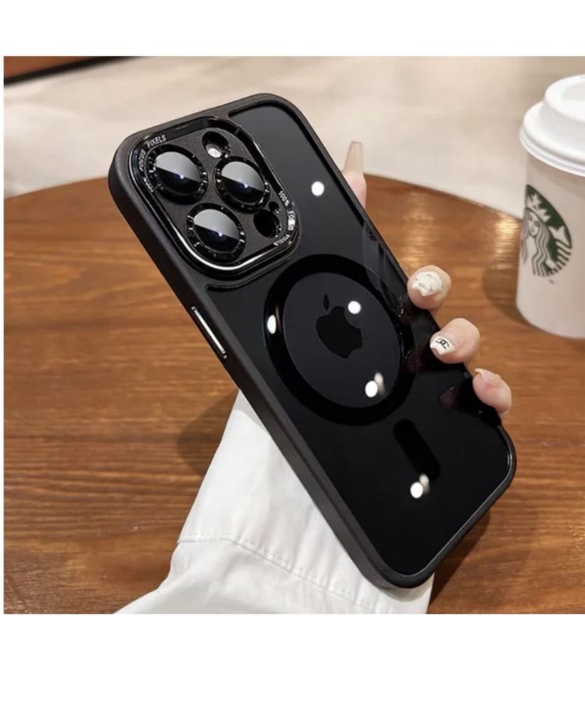 Iphone 13/14/15/16 PRO MAX PLUS Husa Zoom Magnetica Acoperire Camera