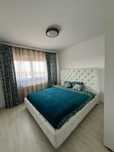 Rama- cadru pat alb 200x180 imitatie piele uzat