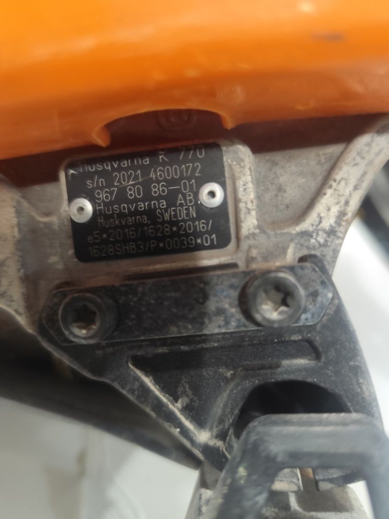 Бензинов ъглошлайф фугорез Хускварна Husqvarna K770