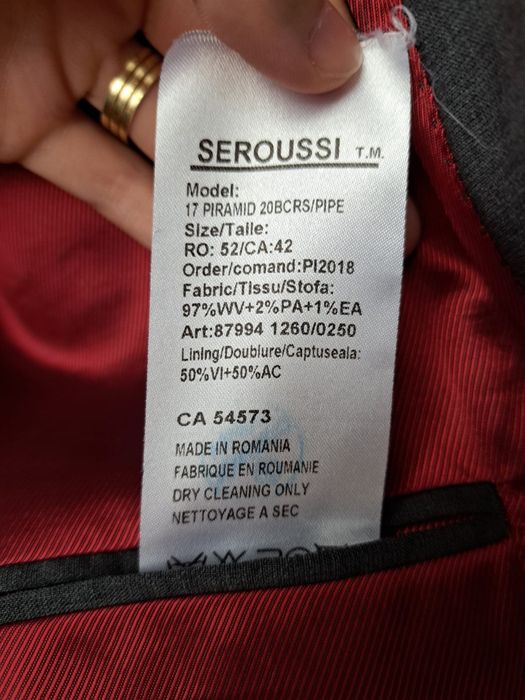 Costum bărbați Seroussi