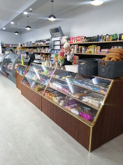 Кассы столы боксы кассовые зоны витрина для магазина