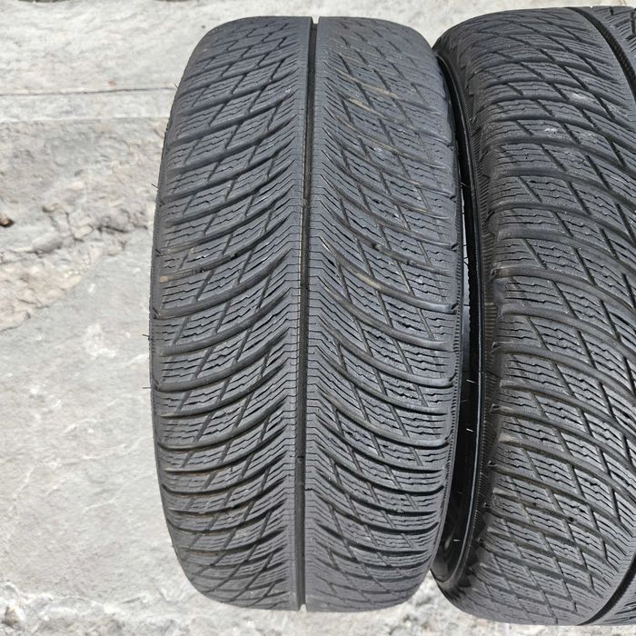 2 зимни гуми 225/45R18 Michelin Pilot Alpin 5 XL 95V M+S 3PMFS с борд