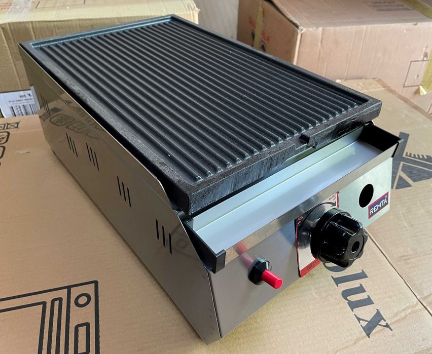 Професионална Газова Скара чугунена плоча Оребрена , 31х57 Cм-ТУРЦИЯ