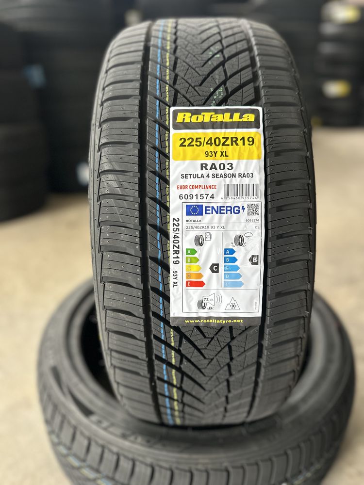 Нови всесезонни ROTALLA SETULA 4 SEASON RA03 225/40R19 93Y XL НОВ DOT