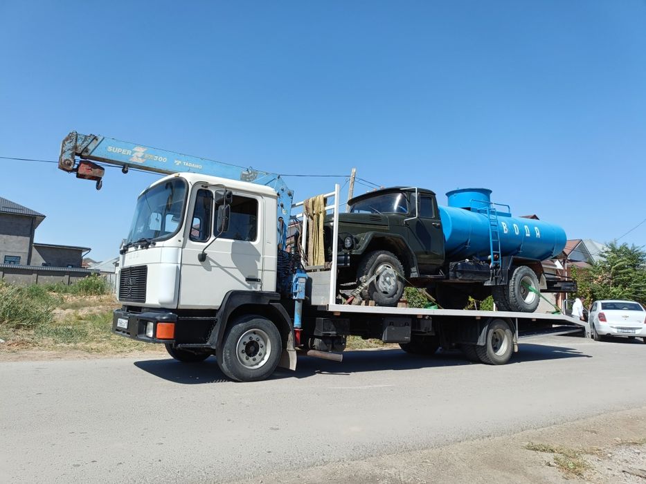 Услуги манипулятора грузового эвакуатора по городу и меж город