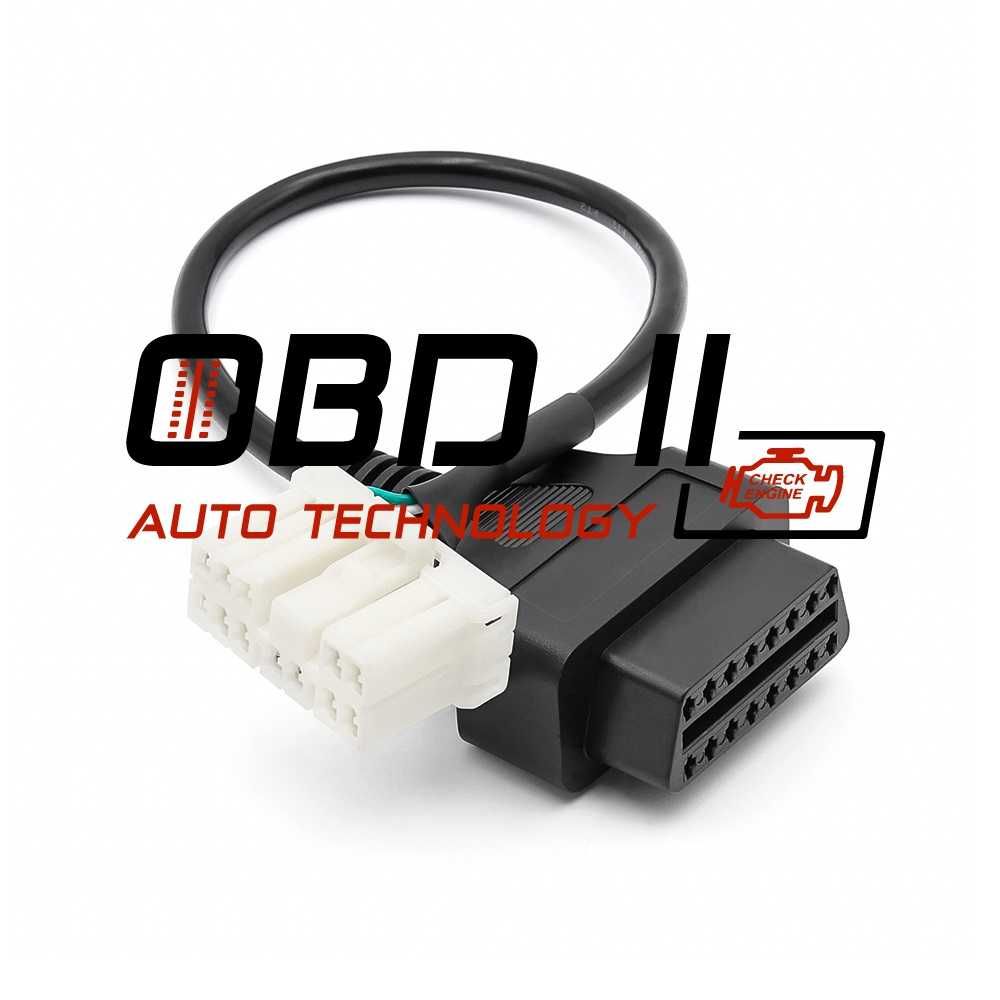 Кабел / Преходник / Адаптер 12 пина Tesla Model S / X  Delphi Autocom