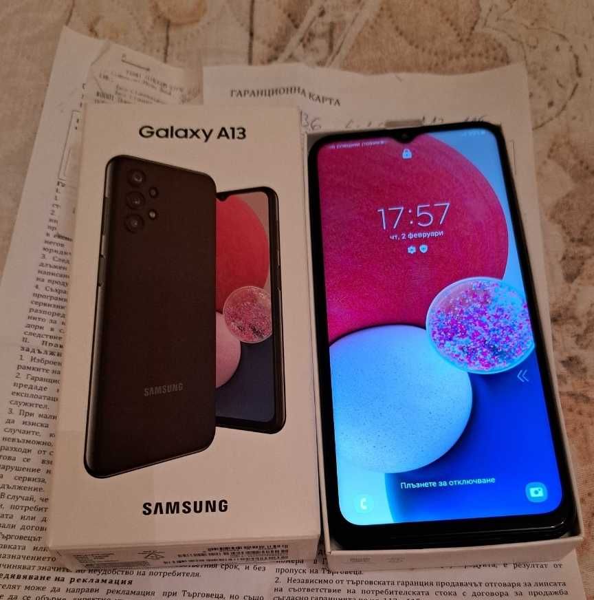 Samsung A13 128GB/4GB в гаранция