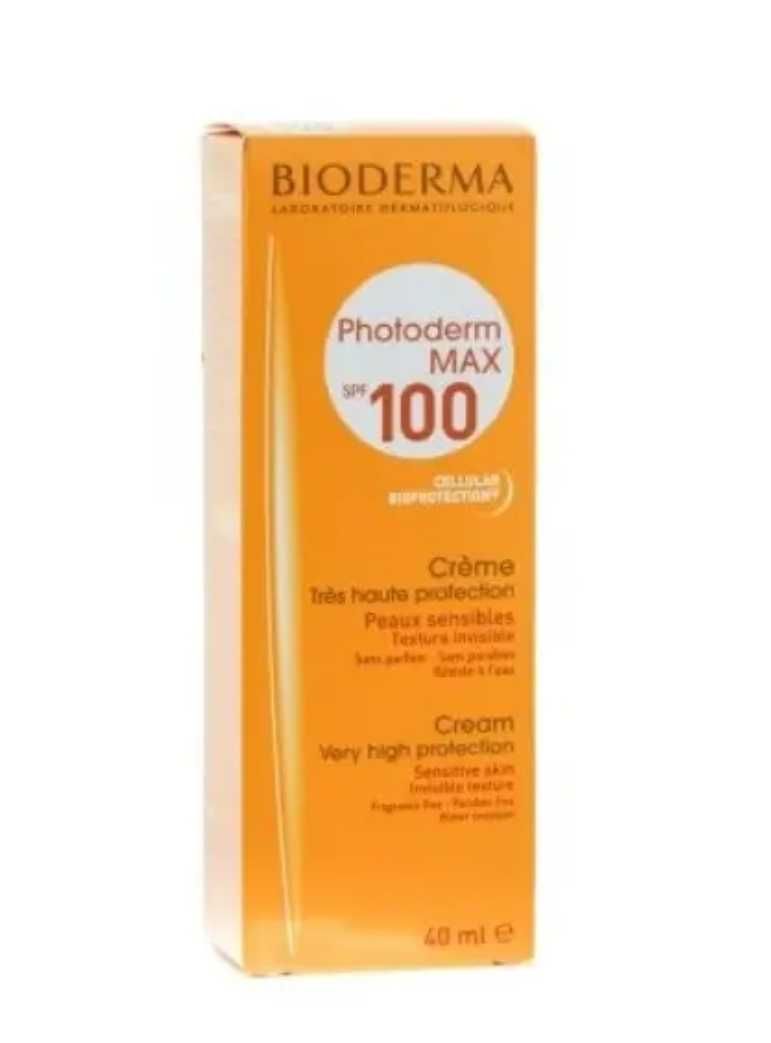 Солнцезащитный крем Bioderma для чувствительной сухой кожи SPF 100