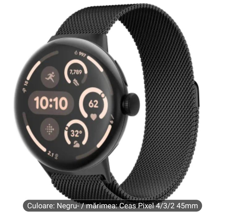 Accesorii Curea Folie Husa Pixel watch 3 45mm