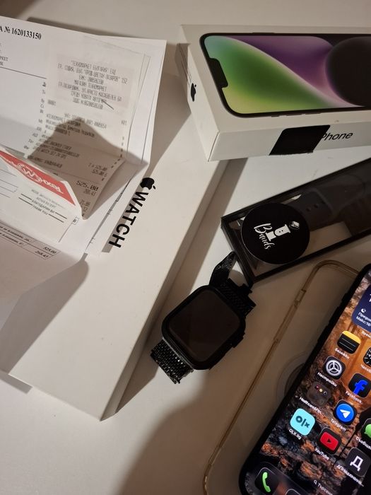 Iphone 14 plus 128gb + подарък