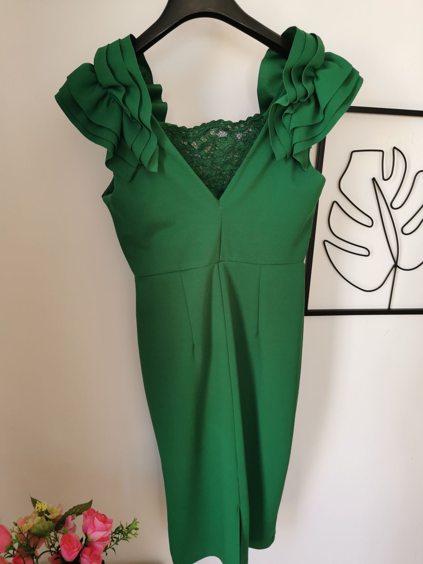 Rochie verde închis