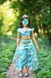 Costum carnaval JASMINE NOU 3,4,5,6,7,8 ani