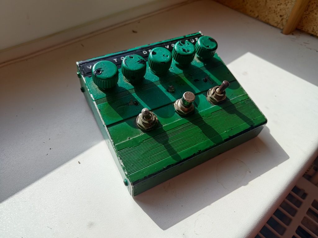 Pedală clonă Marshall blues box + fuzz face