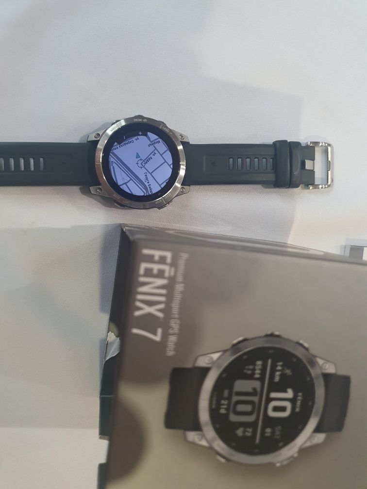 Garmin FENIX 7 Silver/Grafite- мултиспорт смарт часовник